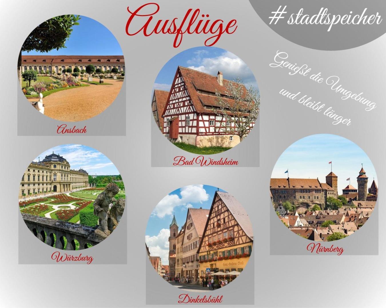 #Stadtspeicher - Gruener Stern Das Apartment Mitten In Der Altstadt Rothenburg ob der Tauber Zewnętrze zdjęcie
