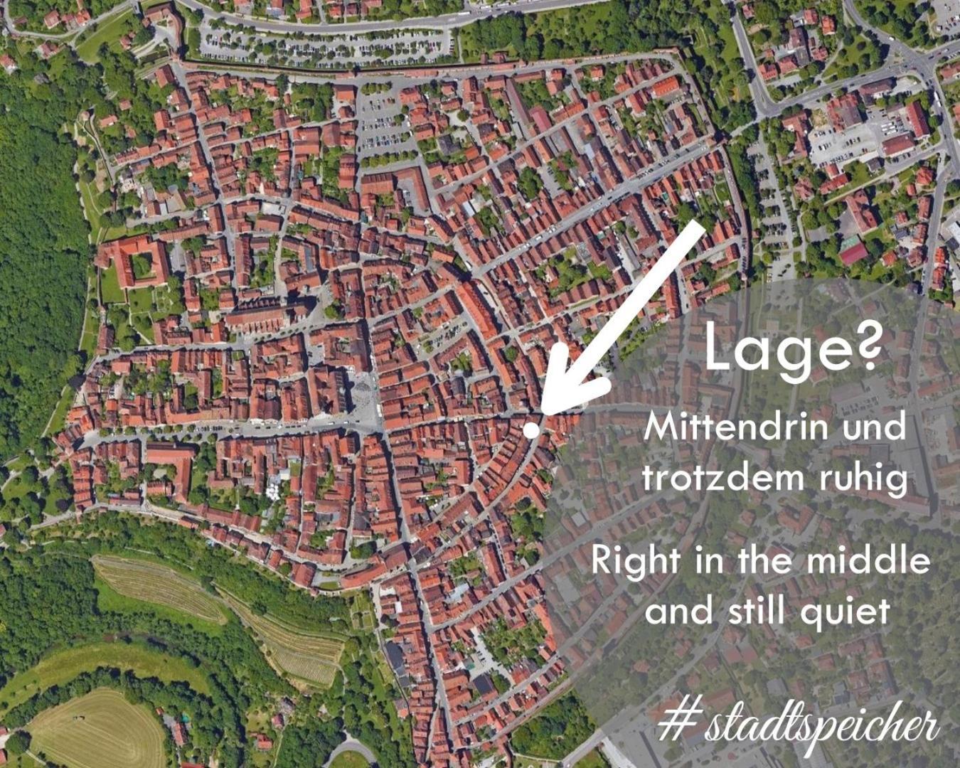#Stadtspeicher - Gruener Stern Das Apartment Mitten In Der Altstadt Rothenburg ob der Tauber Zewnętrze zdjęcie